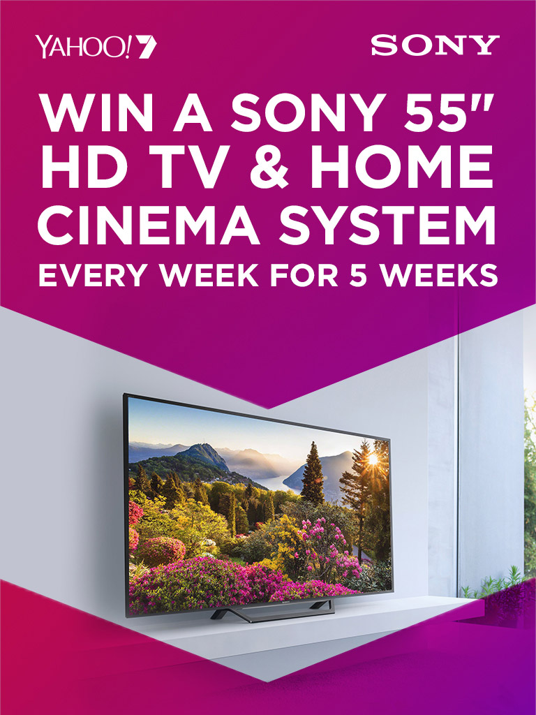 Every week for 5 weeks WIN a Sony 55" HD TV & Home Cinema System